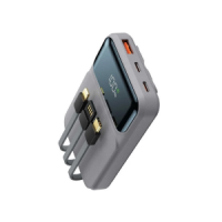 پاوربانک گرین لاین مدل 3IN1 INTEGRATED 20Wظرفیت 10000هزار امپرساعت