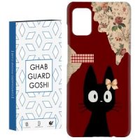 کاور قاب گارد گوشی طرح گربه کد Dimo-911 مناسب برای گوشی موبایل سامسونگ Galaxy A31